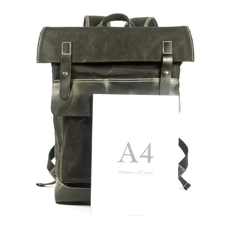 Sac à dos vintage homme toile | ELBERT