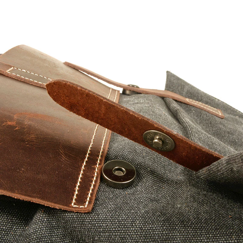 Sac à dos vintage homme toile | ELBERT