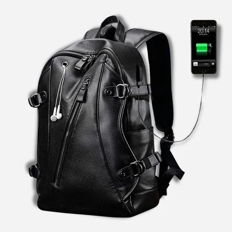 Sac à dos voyage cuir femme