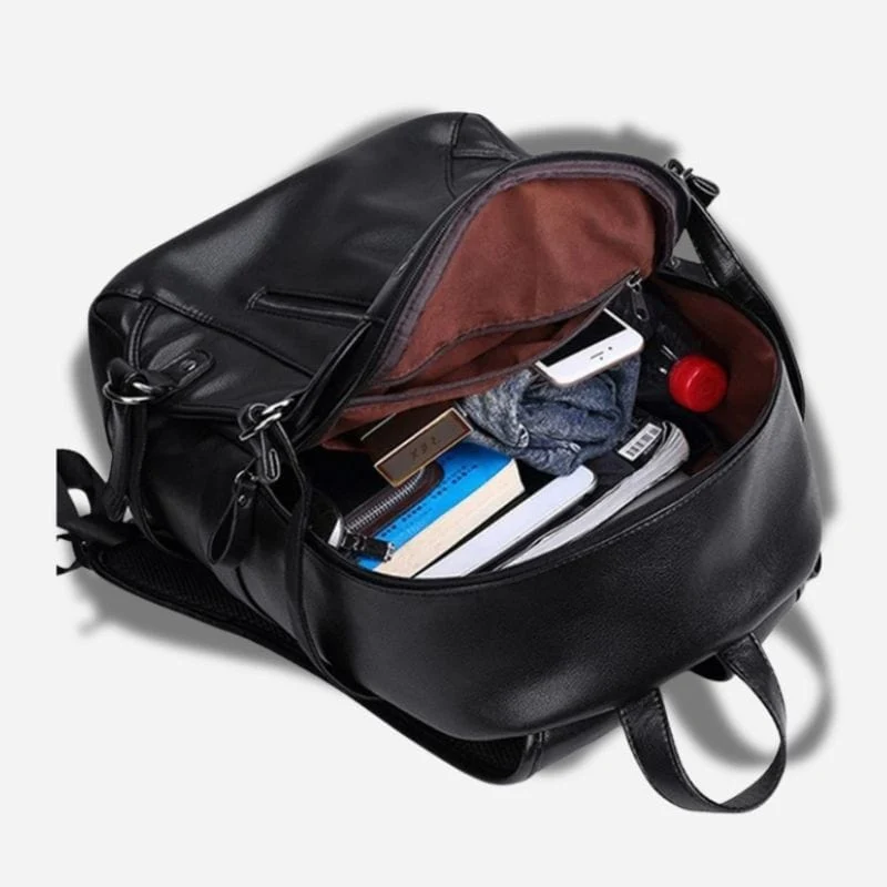 Sac à dos voyage cuir femme