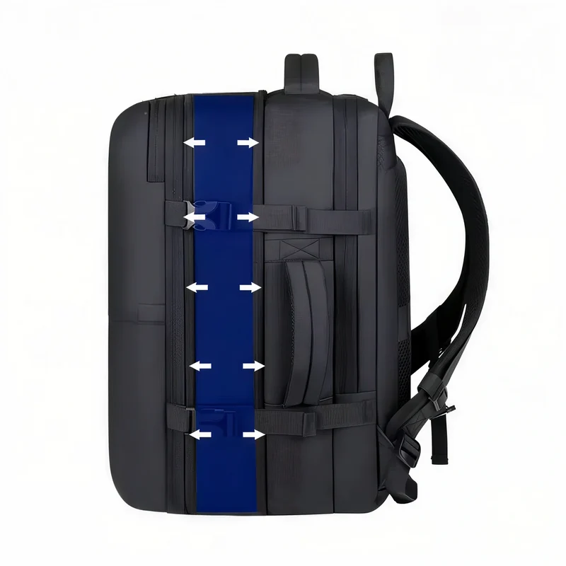 Sac à dos cabine antivol TSA multi-compartiments
