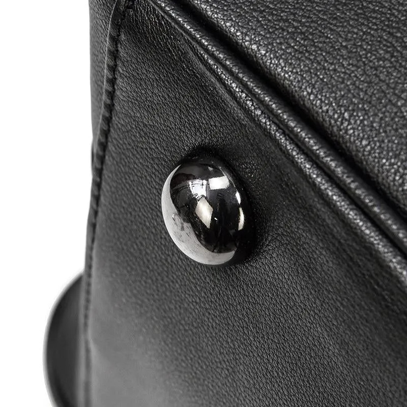 Sac de voyage homme en cuir noir | COPENHAGUE