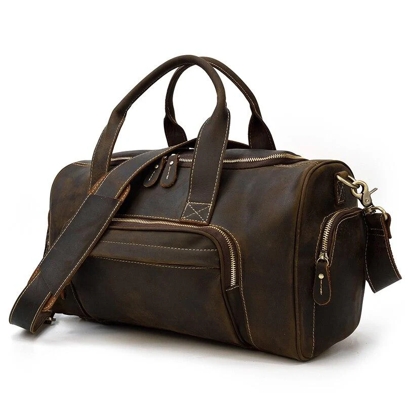 Sac de voyage en cuir vintage | LUND