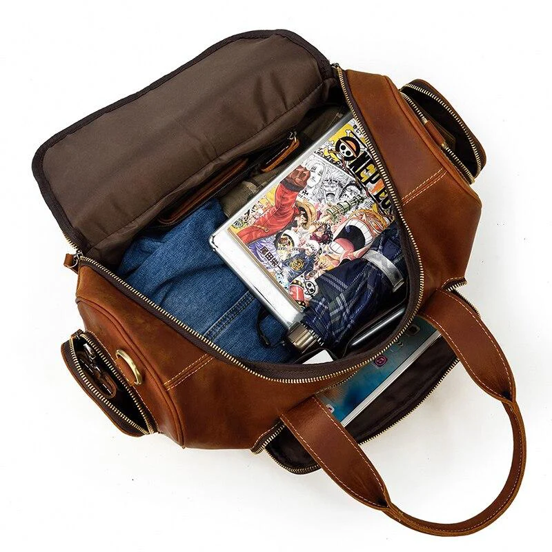 Sac de voyage en cuir vintage | LUND