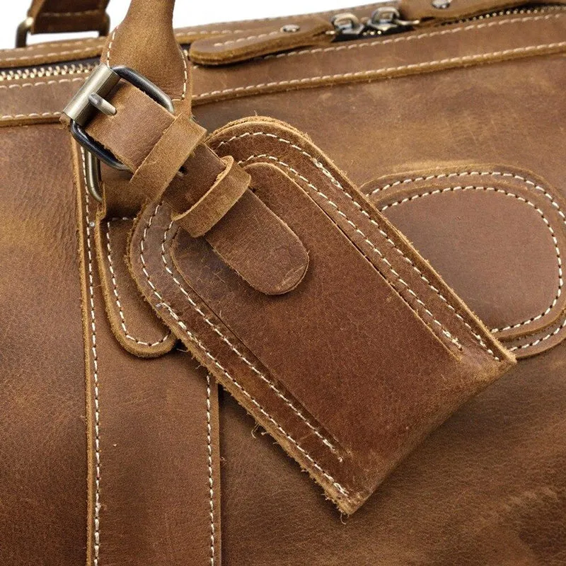 Sac de voyage en cuir homme vintage | OSLO