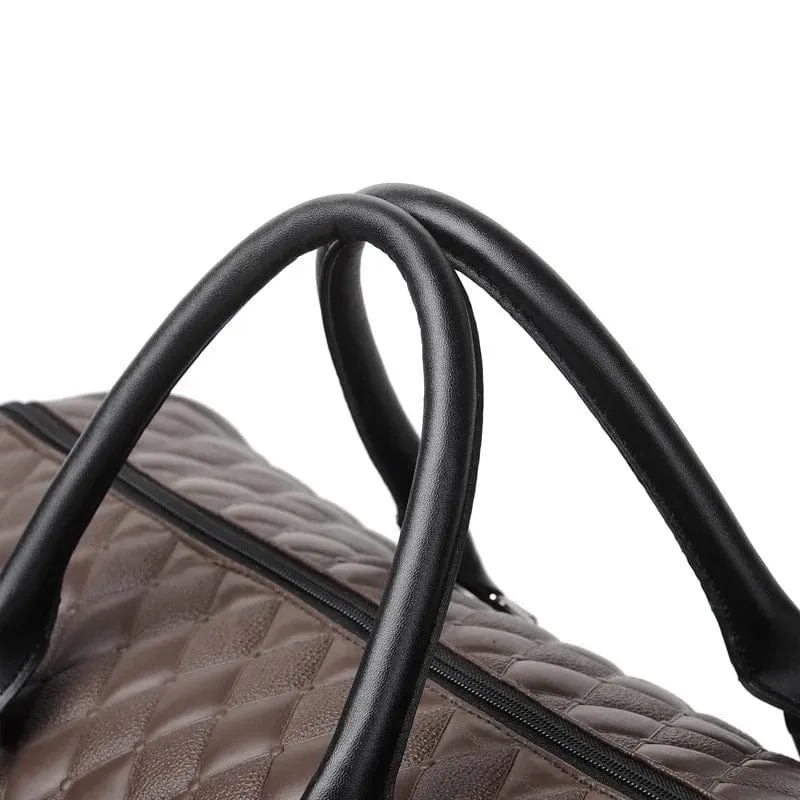 Sac de voyage cuir vintage femme