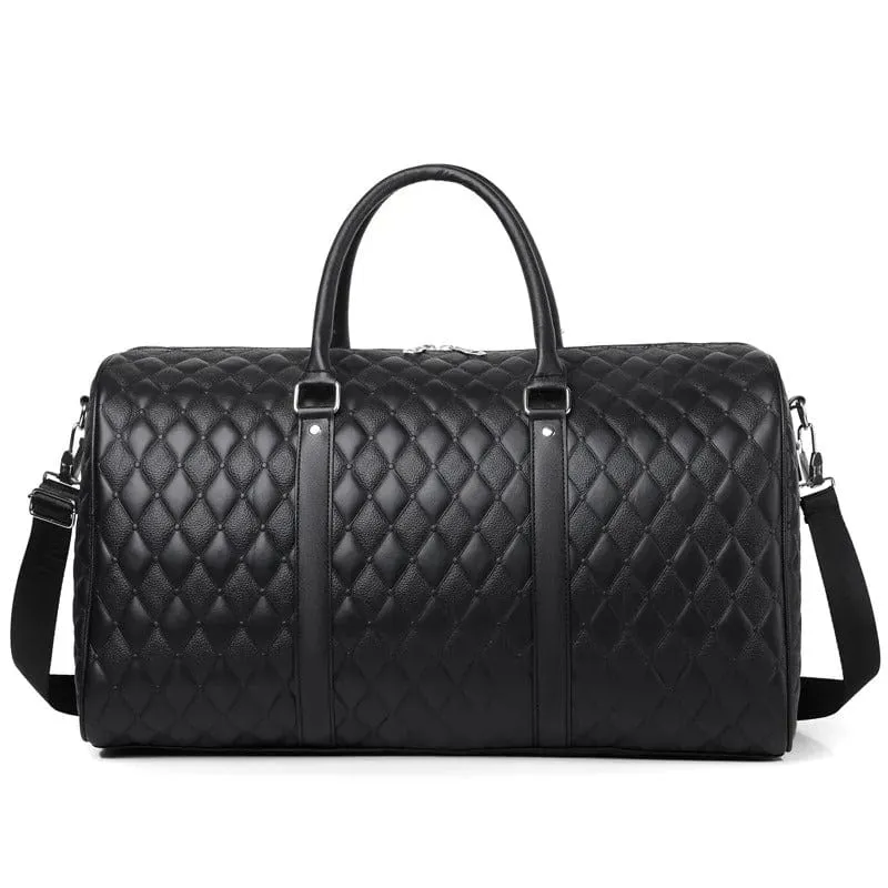 Sac de voyage cuir vintage femme
