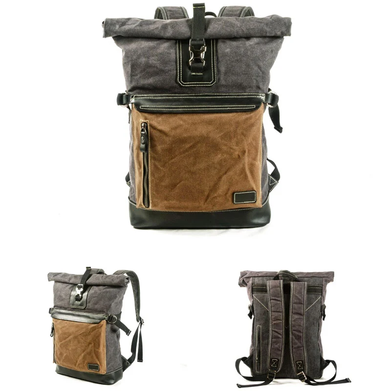 Sac à dos toile cirée | MONTE CINTO