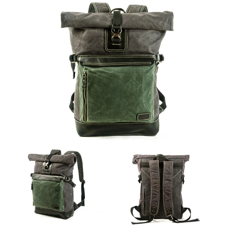 Sac à dos toile cirée | MONTE CINTO