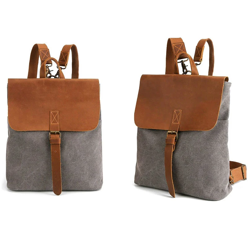 Sac à dos carré vintage | LUCANIA