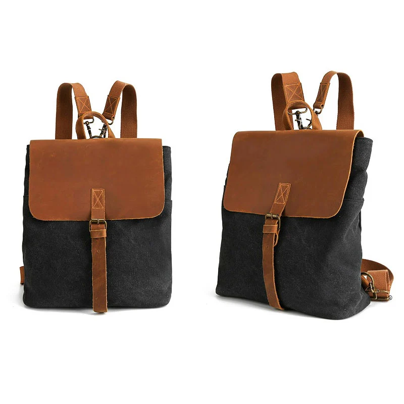 Sac à dos carré vintage | LUCANIA