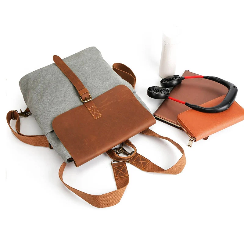 Sac à dos carré vintage | LUCANIA