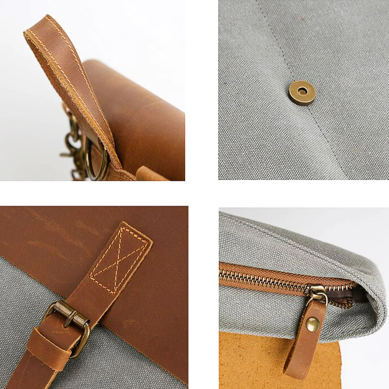 Sac à dos carré vintage | LUCANIA