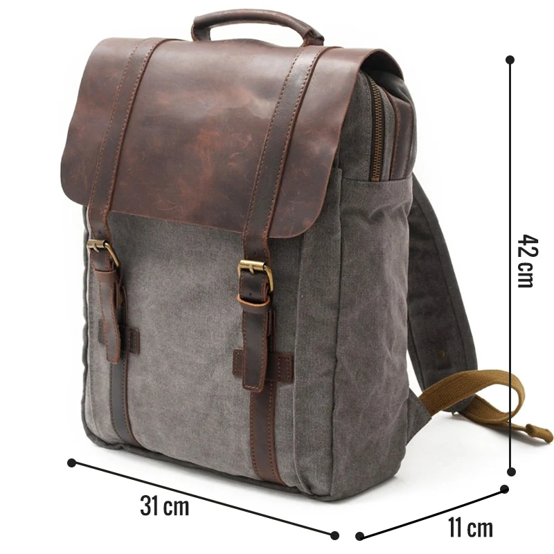 Sac à dos femme vintage toile | BEERENBERG