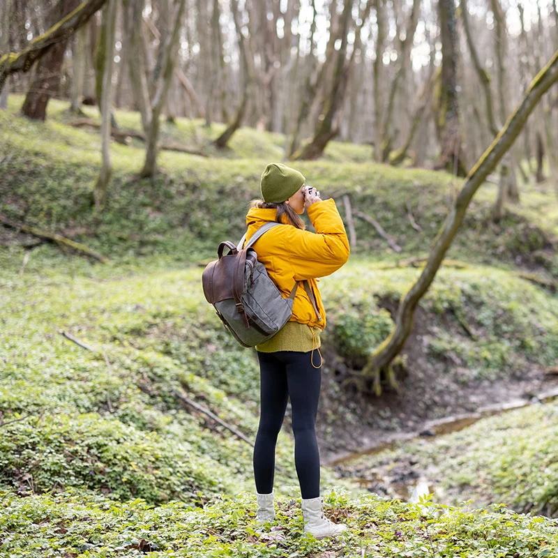 Sac à dos femme vintage toile | BEERENBERG