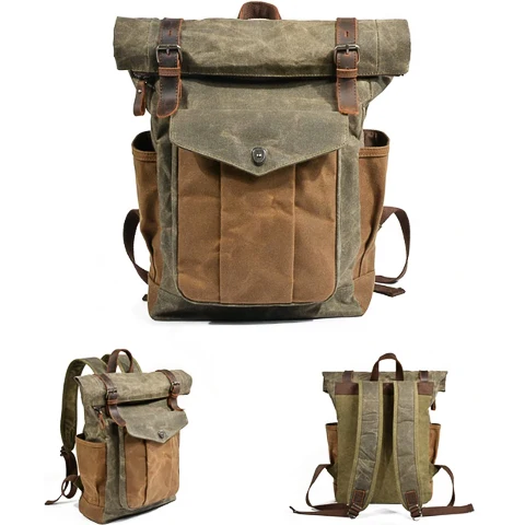 Sac à dos vintage voyage | MANARAGA