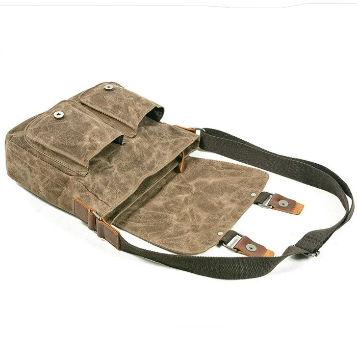 Sacoche toile moto vintage | LOCHY