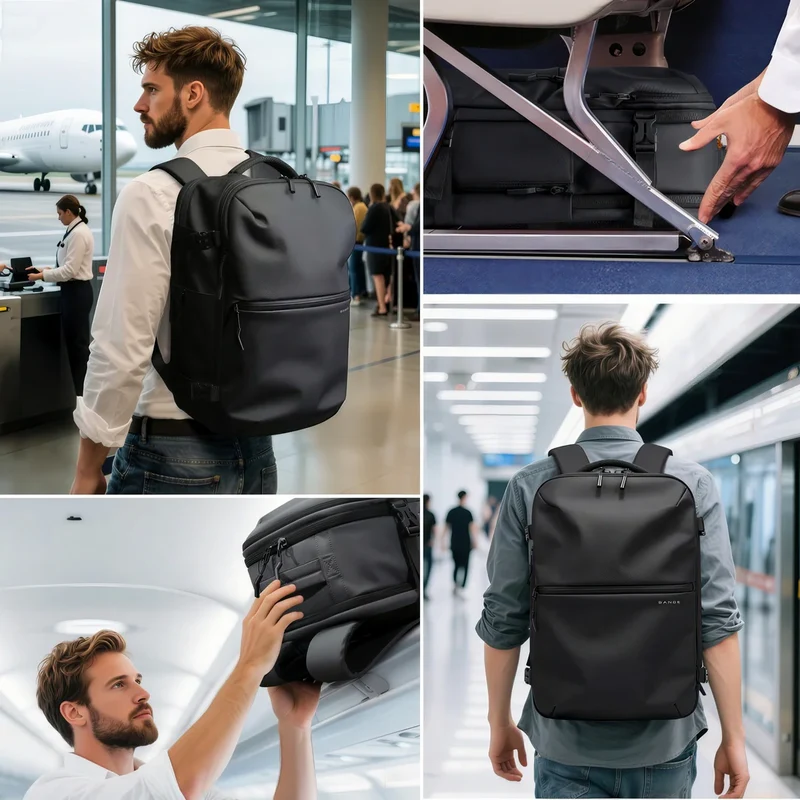 Sac à dos cabine sous vide avec antivol - AirTrail