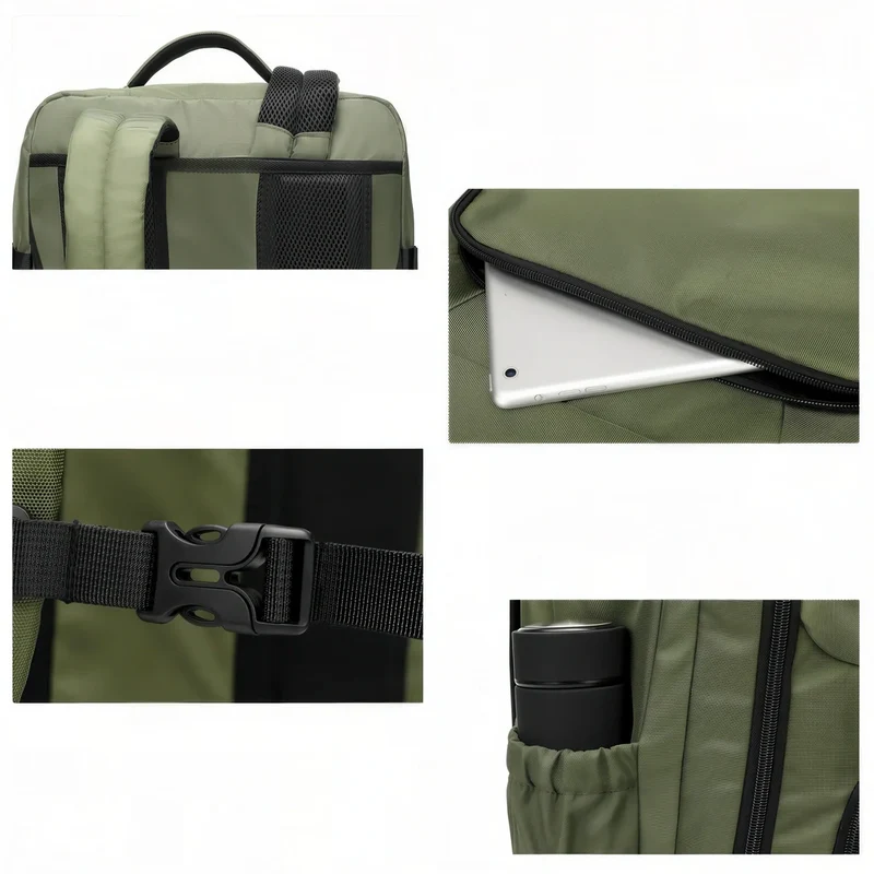 Sac à dos cabine 55x35x20 de 38L