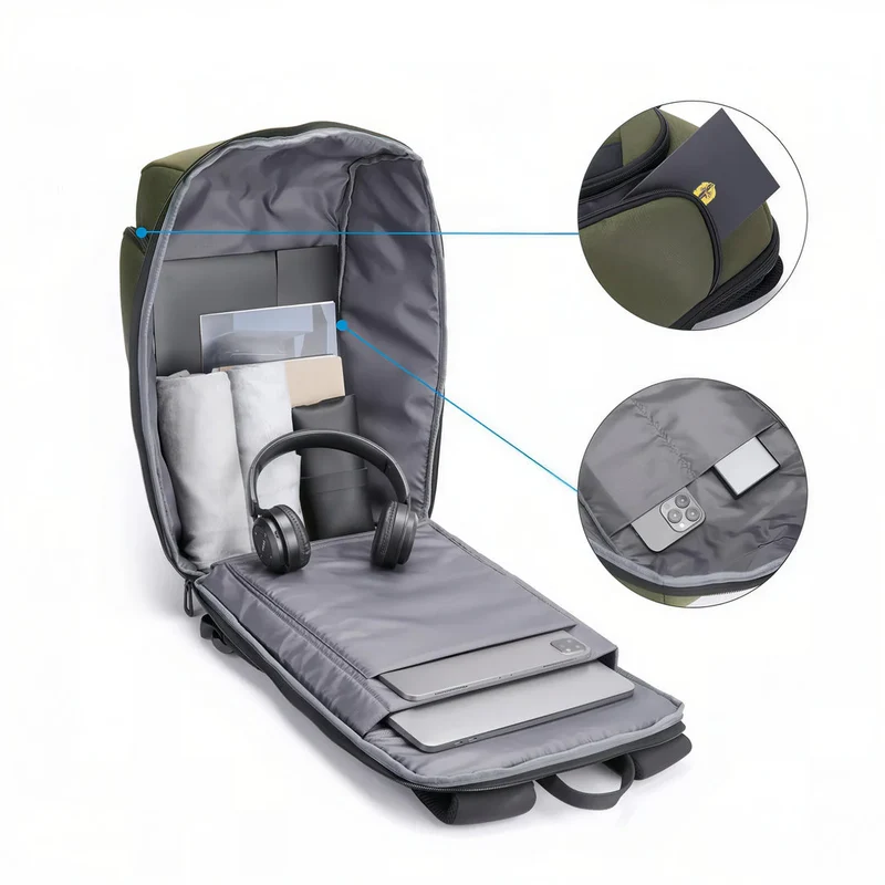 Sac à dos pc portable ouverture 180° - KS33