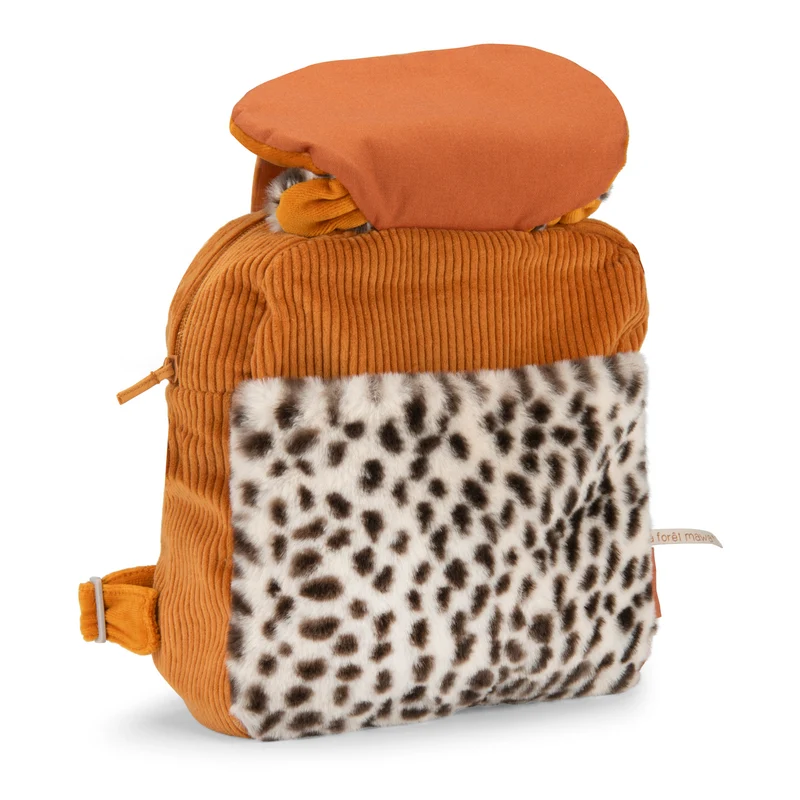 Moulin roty - Sac à dos léopard Taïgo La forêt Mawa - 1 an+