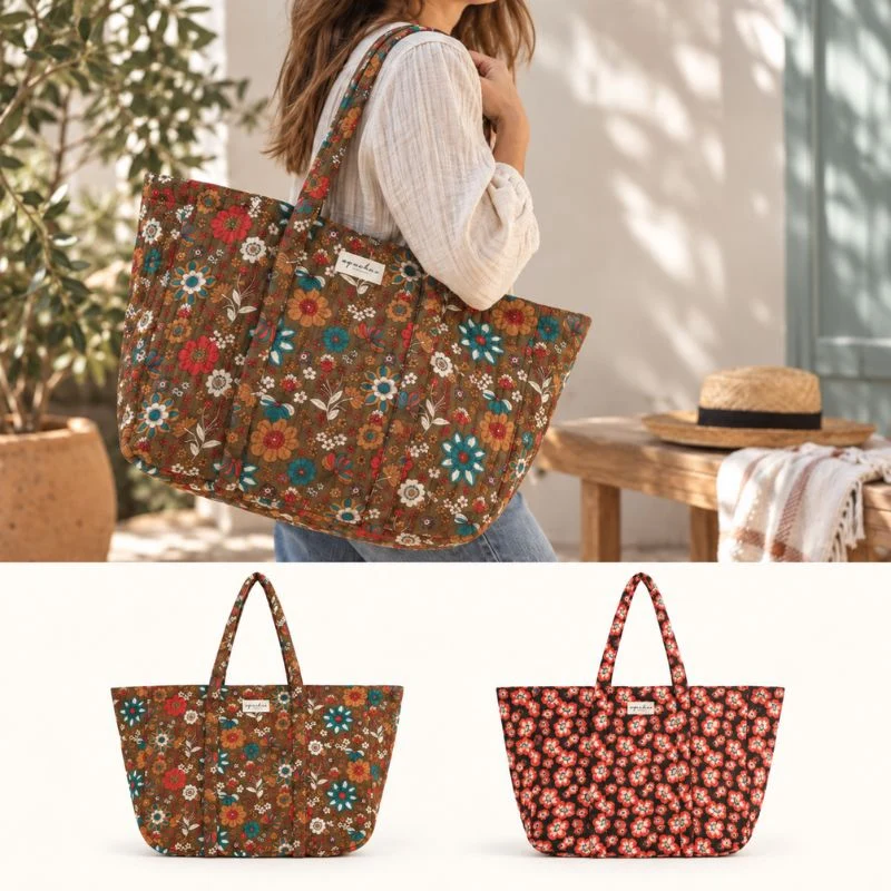 Sac cabas Samba matelassé - Apaches Collections
