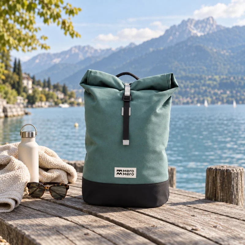Sac à dos Wanaka roll-top 10-15L - Mero Mero