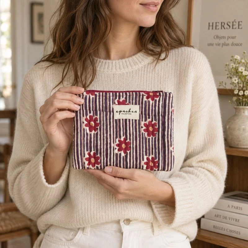 Mini pochette Mana matelassée - Apaches Collections