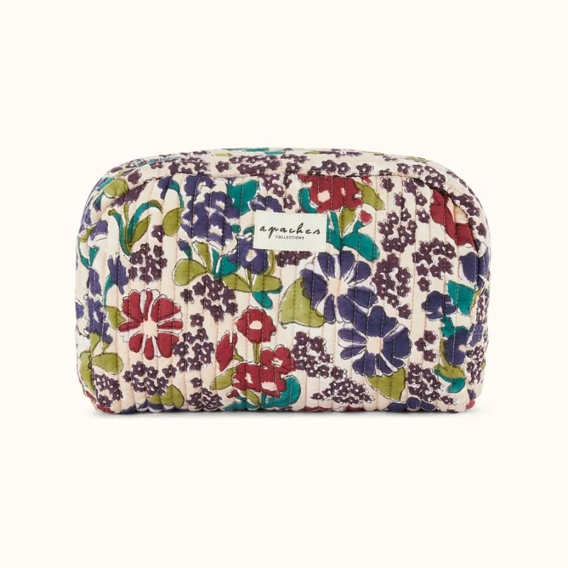 Trousse de toilette Gayane matelassée - Apaches Collections