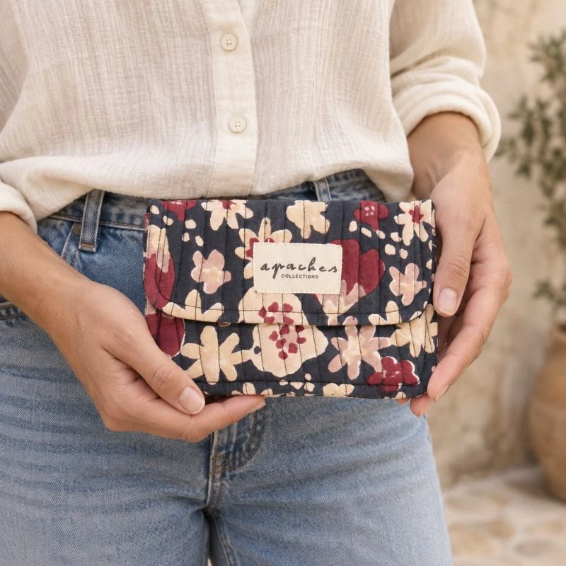 Pochette Palitra matelassée - Apaches Collections