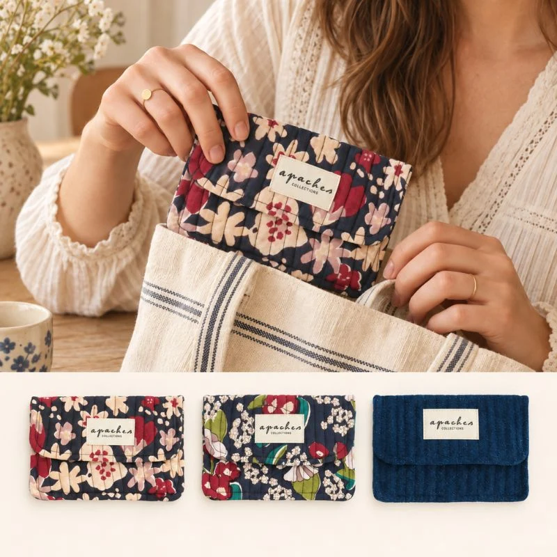 Pochette Palitra matelassée - Apaches Collections