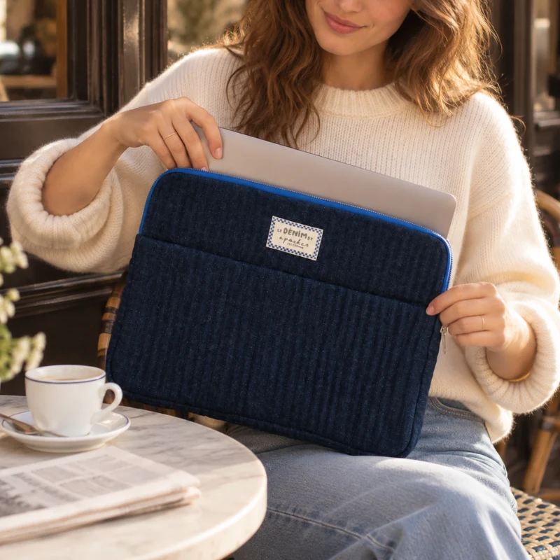 Pochette d'ordinateur Ohos matelassée - Apaches Collections