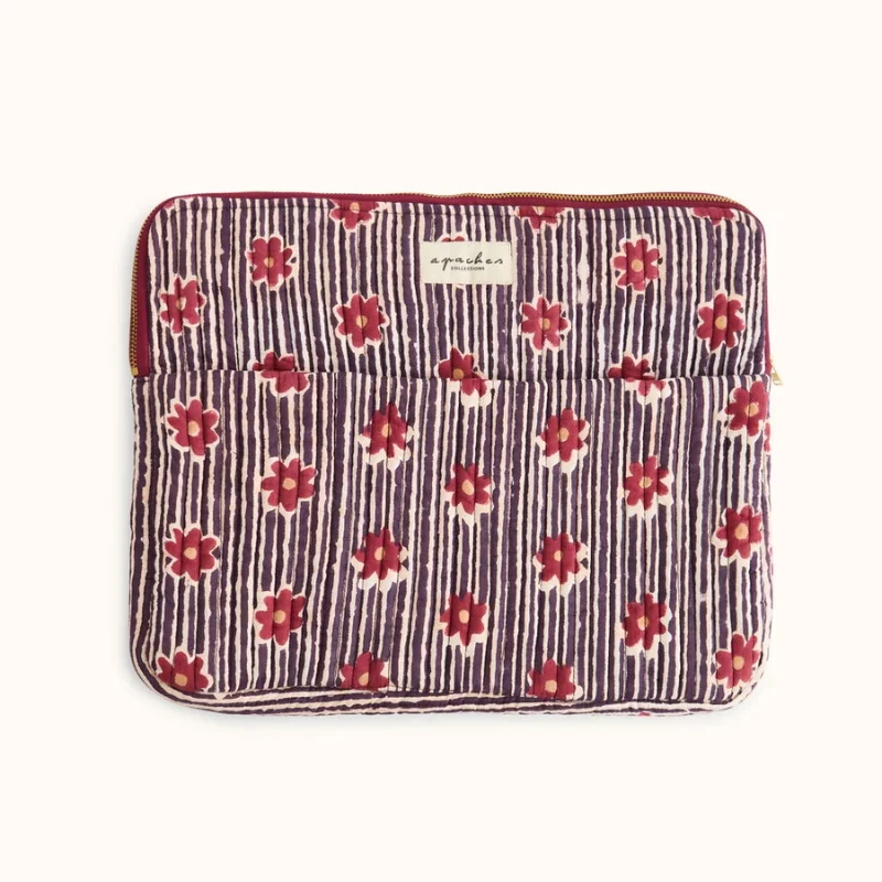 Pochette d'ordinateur Ohos matelassée - Apaches Collections
