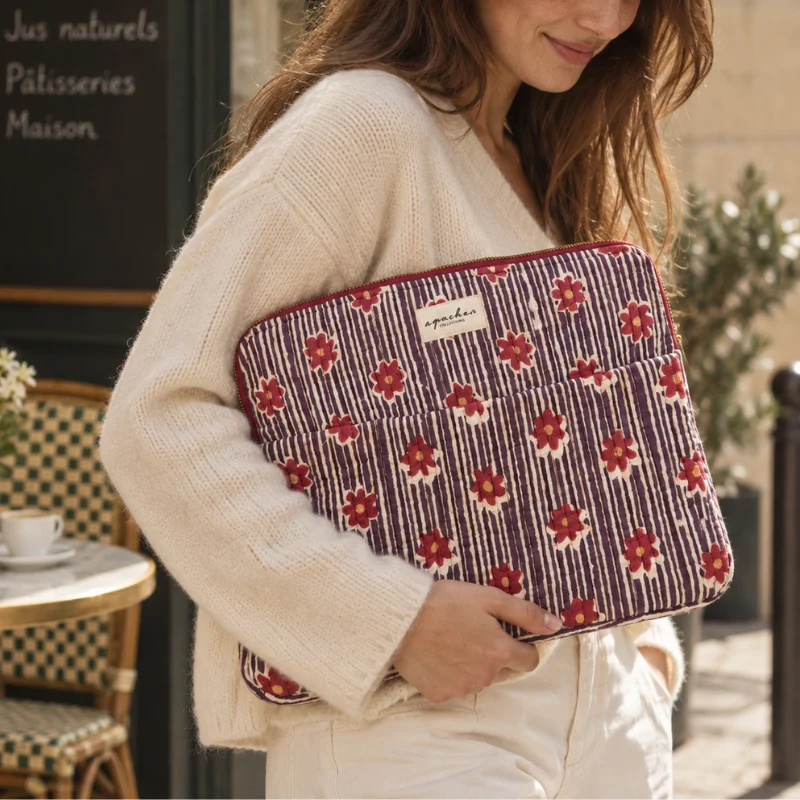 Pochette d'ordinateur Ohos matelassée - Apaches Collections