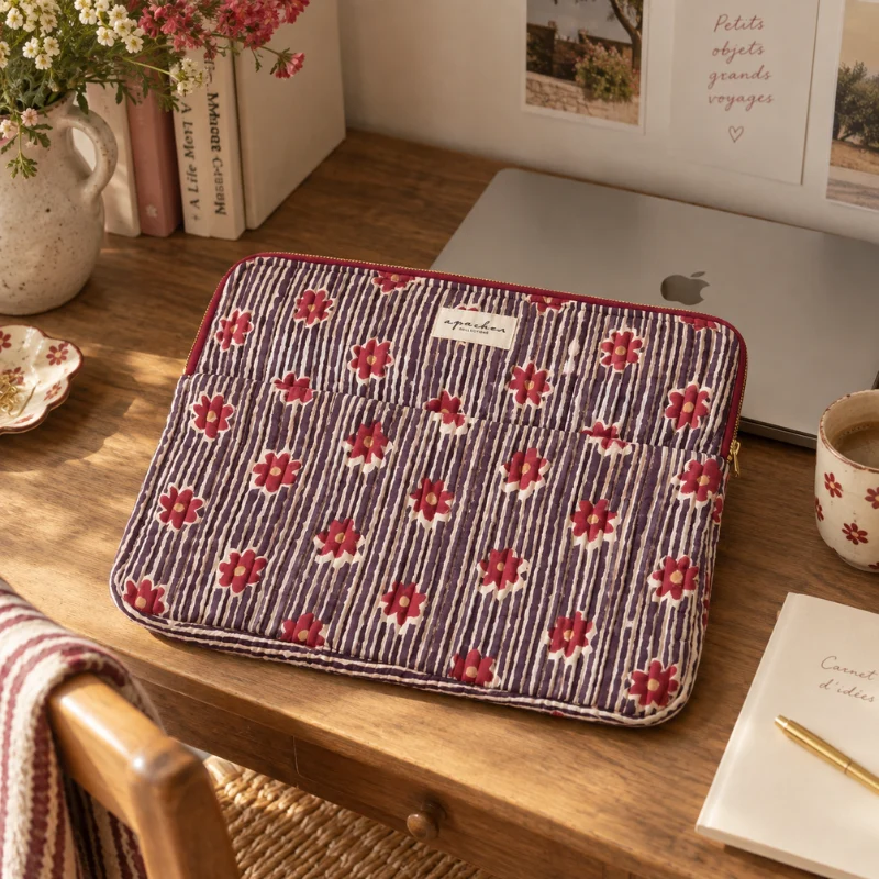Pochette d'ordinateur Ohos matelassée - Apaches Collections