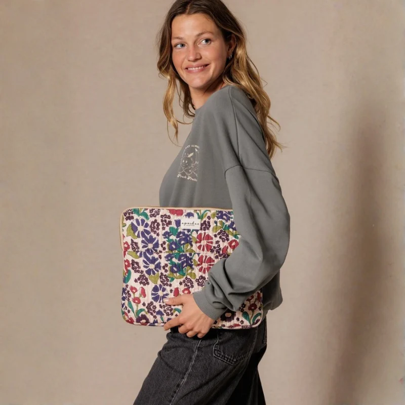 Pochette d'ordinateur Ohos matelassée - Apaches Collections