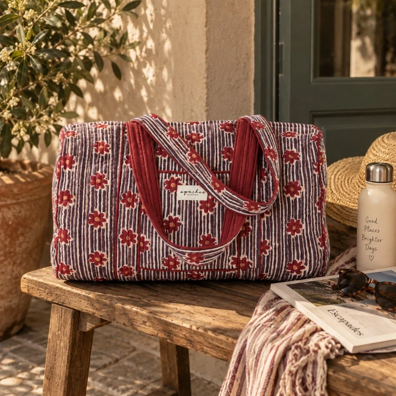 Sac de voyage Buddha matelassé - Apaches Collections