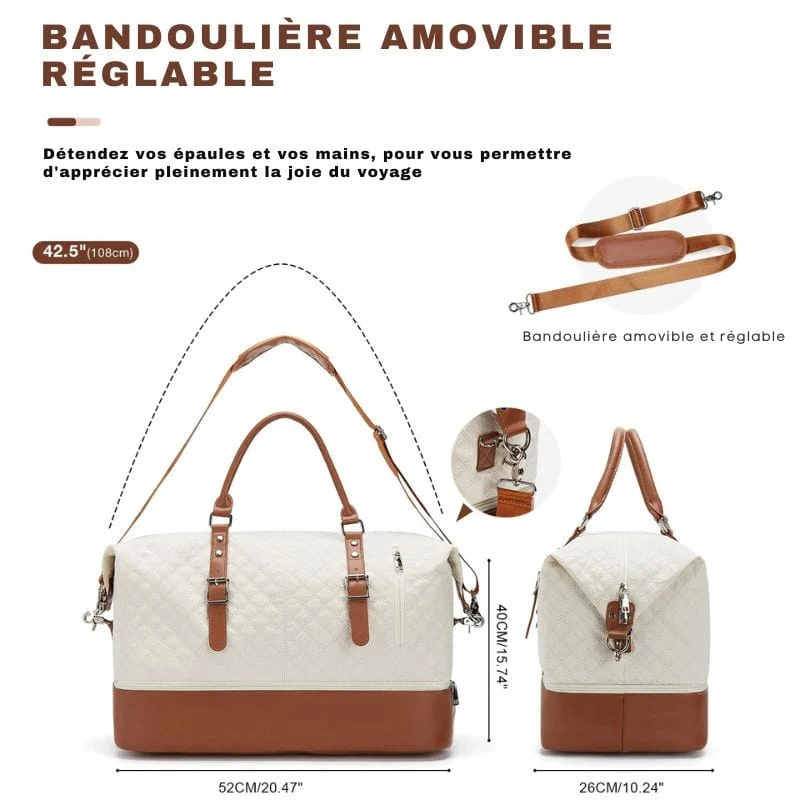 Sac de voyage weekend femme