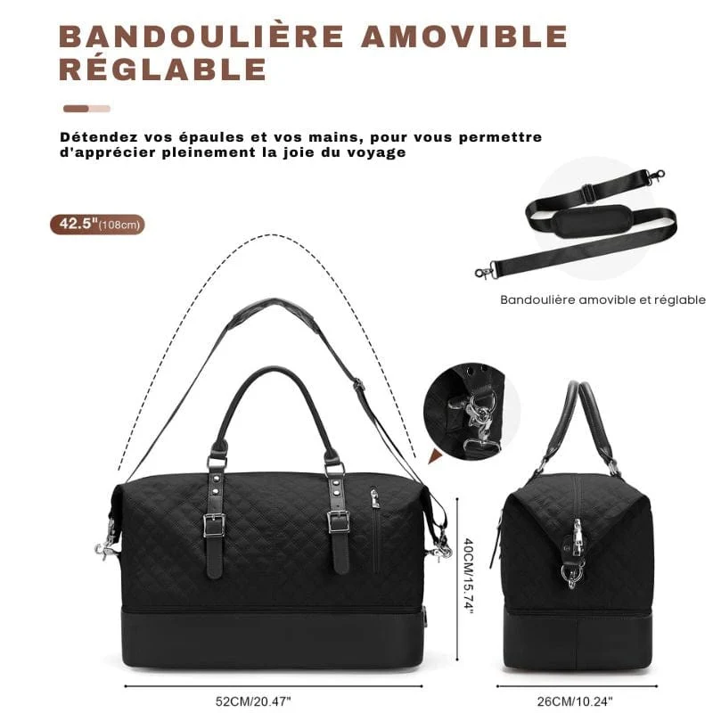 Sac de voyage weekend femme