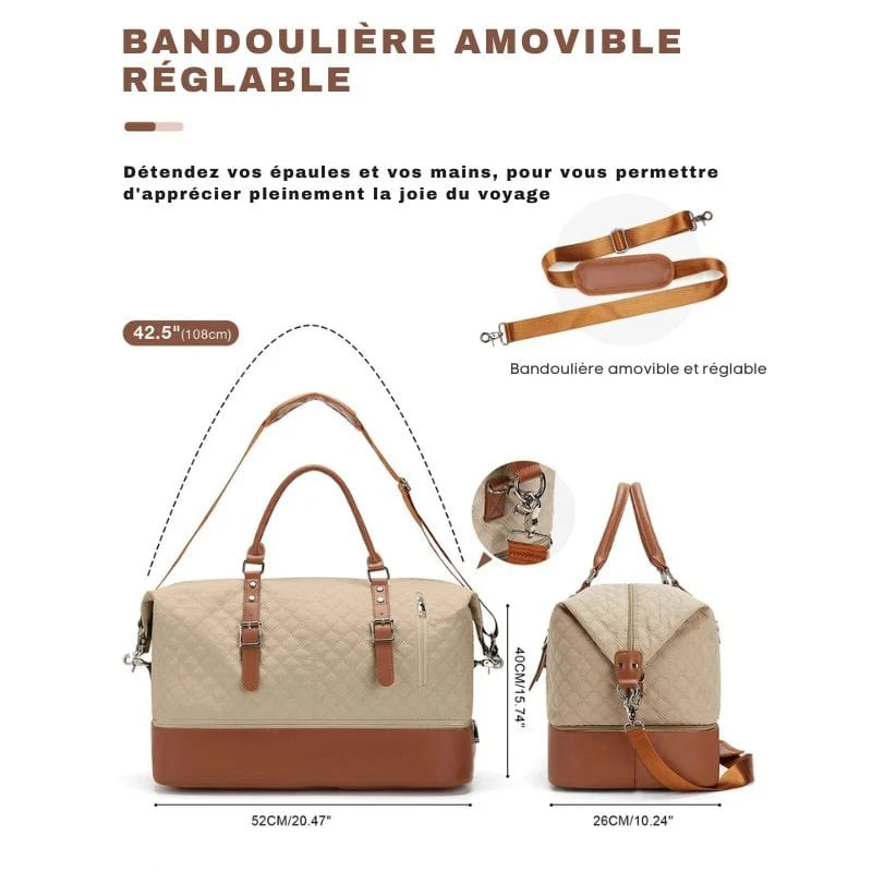 Sac de voyage weekend femme