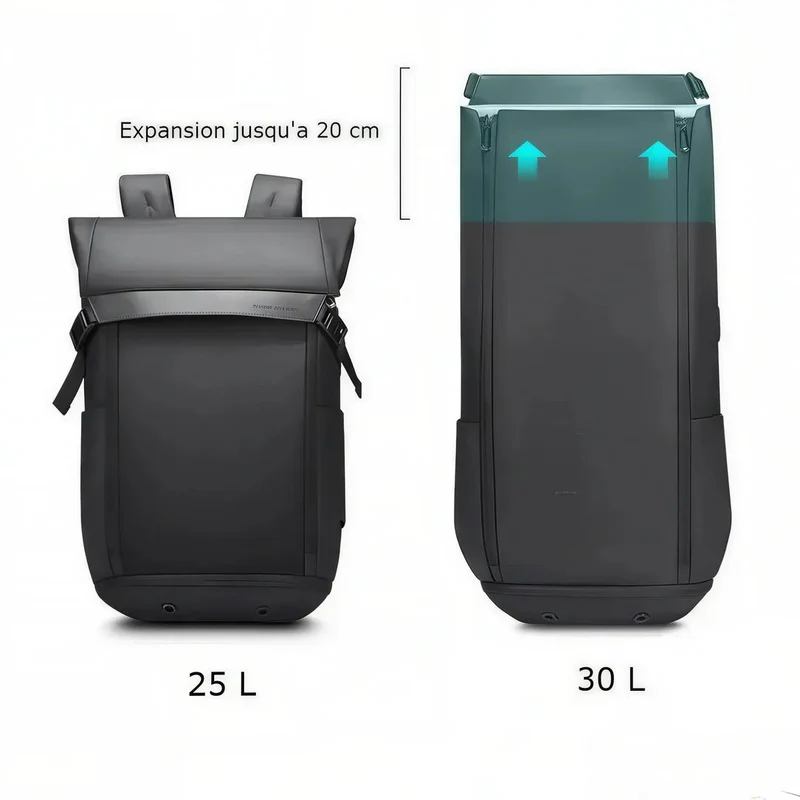 Sac à dos vélo urbain imperméable - Ryden I