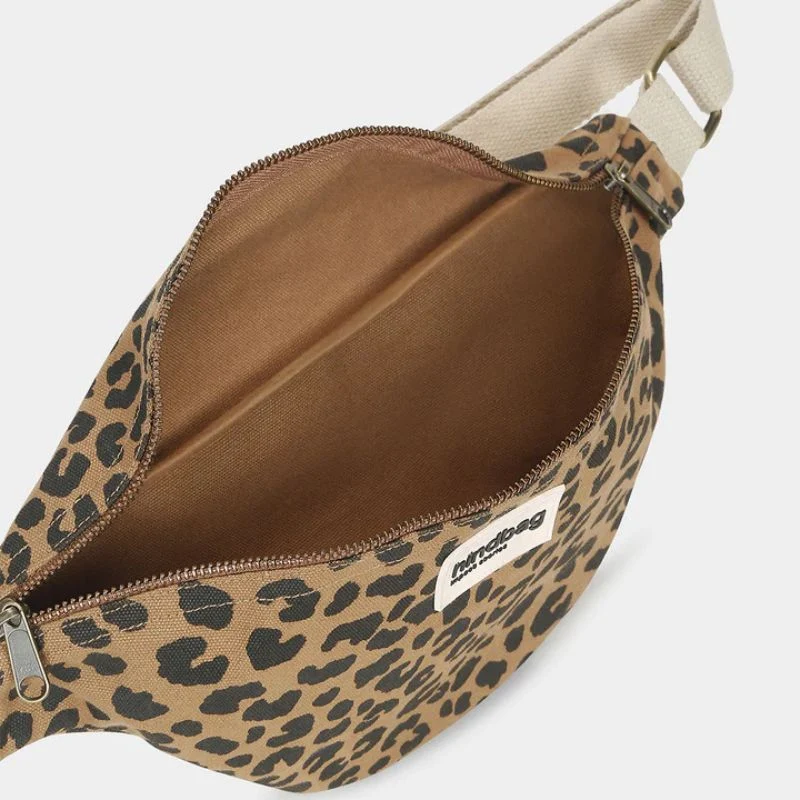Sac banane Olivia imprimé coton bio - Hindbag