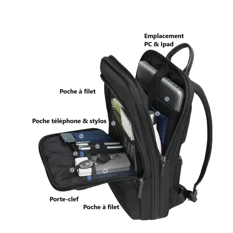 Sac à dos ultra plat extensible 17 pouces - NeoFlat X