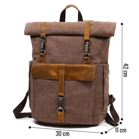 Sac à dos vintage canvas | JAYA