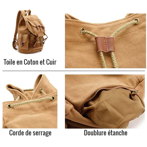 Sac à dos étanche pour appareil photo | ARTHUS