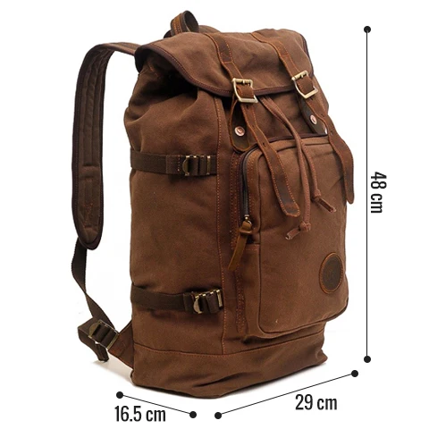 Sac à dos vintage toile | LOGAN