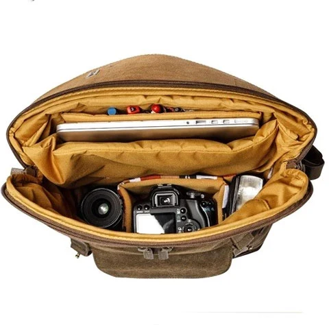 Sac à dos avec compartiment photo vintage | BRESSON