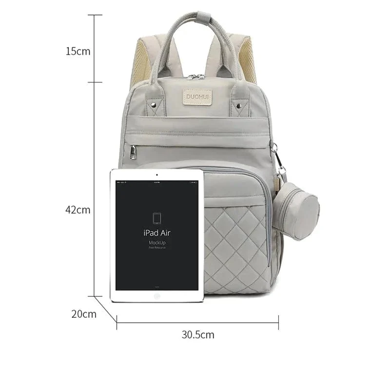 Sac à dos à langer avec matelas