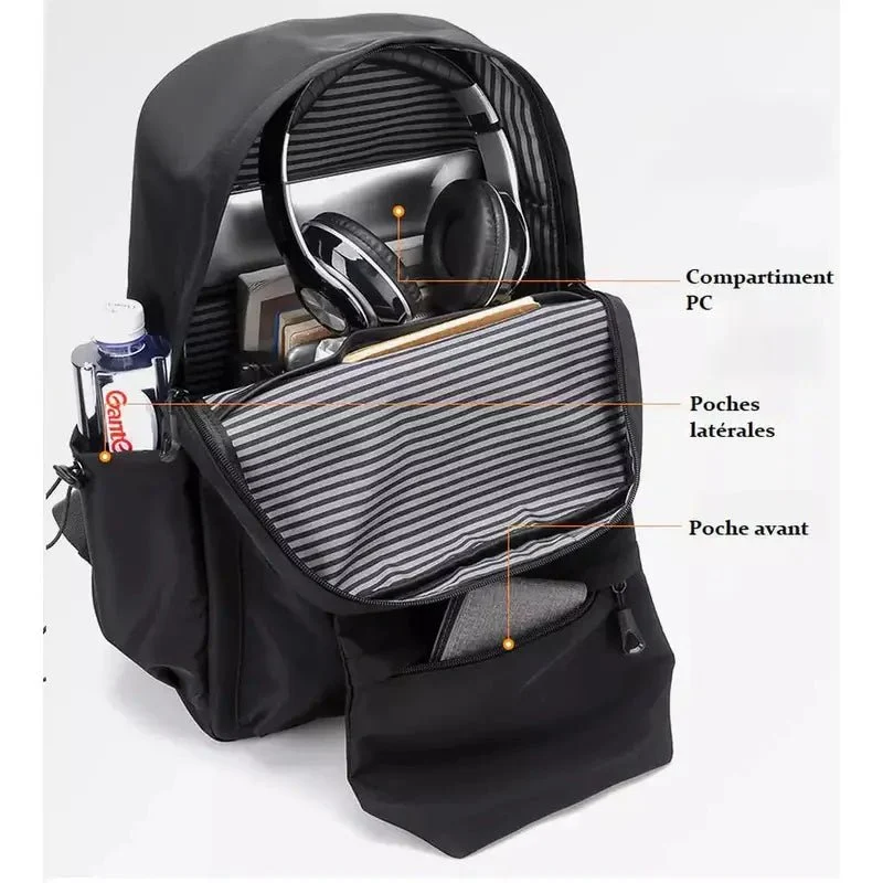 Sac de cours lycée homme