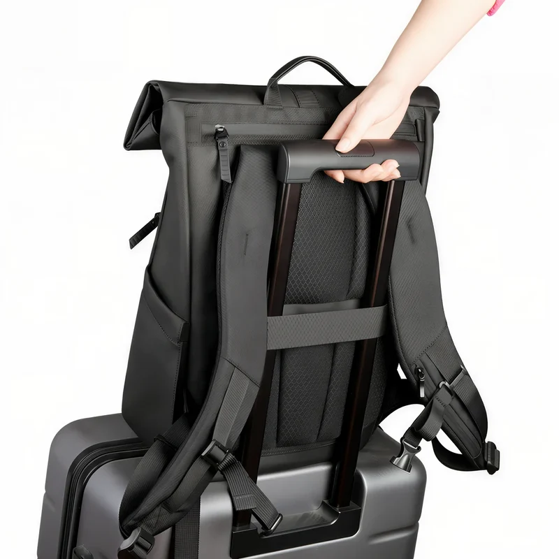 Sac à dos roll top avec compartiment PC dédié - Knight